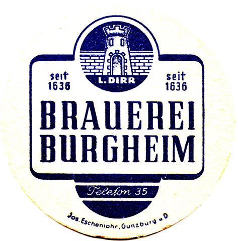 burgheim nd-by burgheimer rund 1a (185-l dirr-seit 1636-blau) 